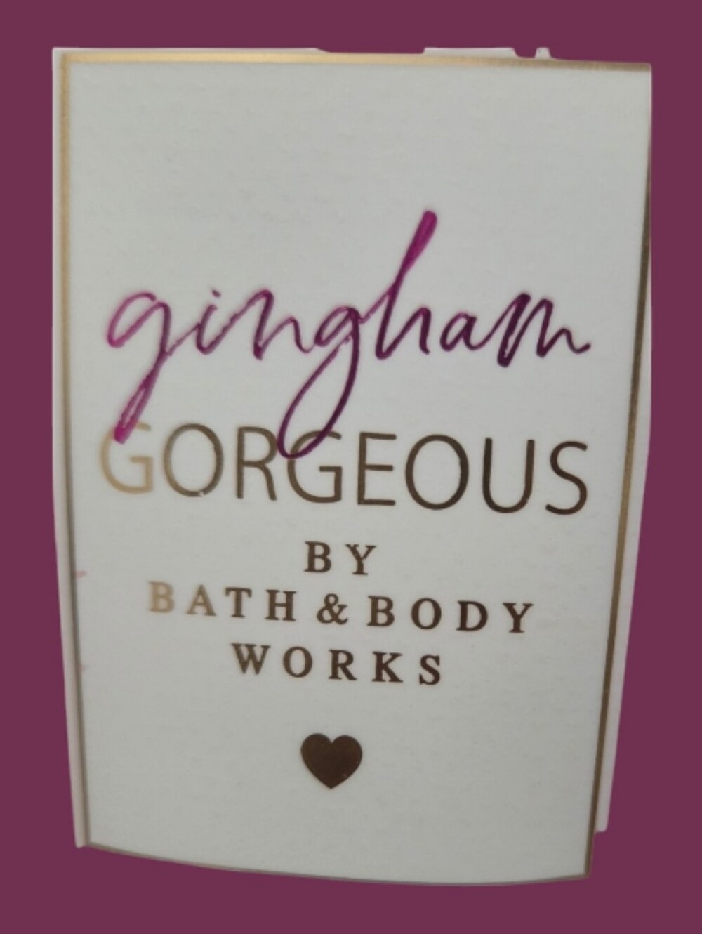 Bath & Body Works Ladie's Gingham Gorgeous Pink Body Wash & Body Cream - Picture 4 of 14